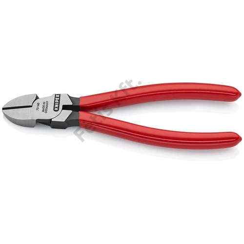 Knipex Oldalcsípőfogó feketére foszfátozott 160 mm