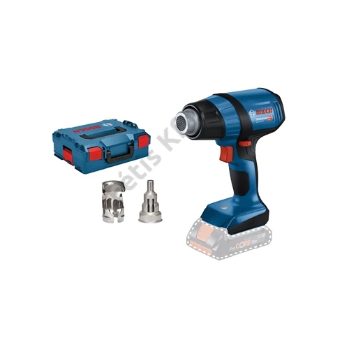Bosch GHG 18V-50 akkus hőlégfúvó solo L-Boxx alapgép (akku és töltő nélkül)