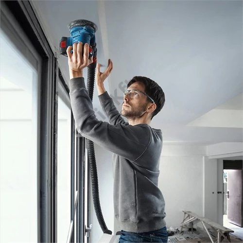 Bosch GEX 185-LI akkus excentercsiszoló 1x4.0Ah, GAL 18V-40 töltő, koffer