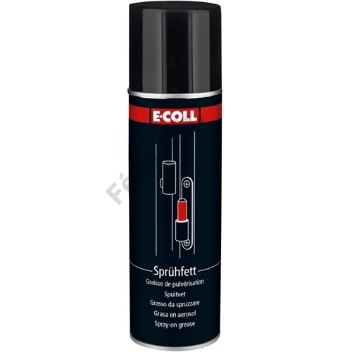 E-Coll BLACK Line általános fehér szórózsír spray 300ml