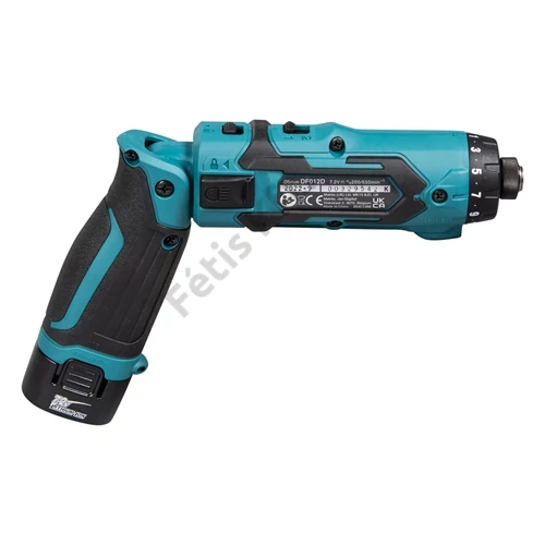 Makita DF012DSE 7.2V Li-Ion csavarbehajtó 2x1.5Ah akkuval