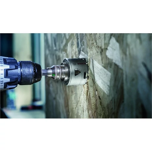 Bosch PRO Multi Material Q-Lock befogótüskés körkivágó készlet, 10 részes