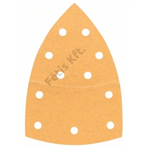 Bosch Expert C470 tépőzáras csiszolópapír delta, fához&festékhez, 10 db 102x6