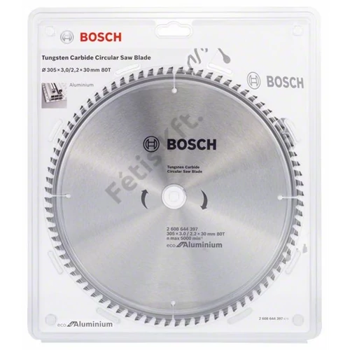 Bosch körfűrészlap 305x30/80 ECO for Aluminium