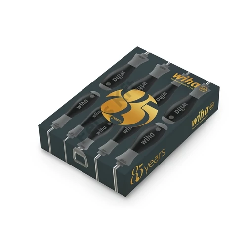Wiha SoftFinish csavarhúzó készlet Lapos, Phillips, Torx, sörnyitó (85 T