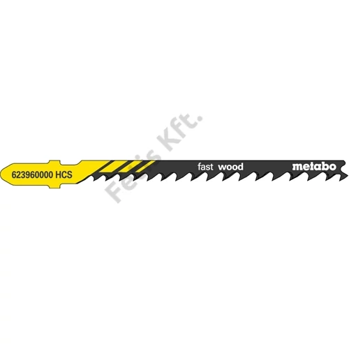 Metabo szúrófűrészlap T 244 D fast wood 74 mm/progr. 5 db