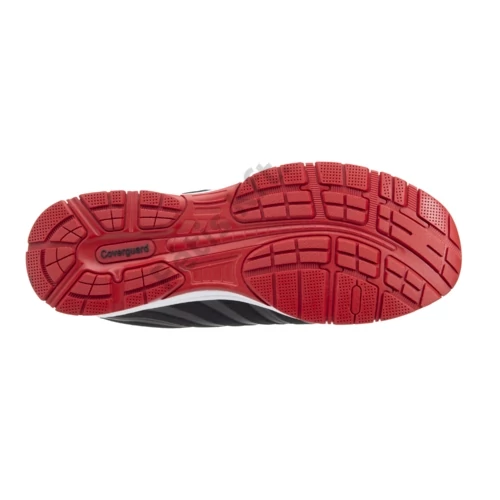 GALAXITE S1P SRC ESD fekete/piros sportcipő 43