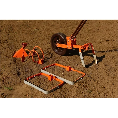 Kézi talajművelő tolókapa (20cm széles adapterrel)