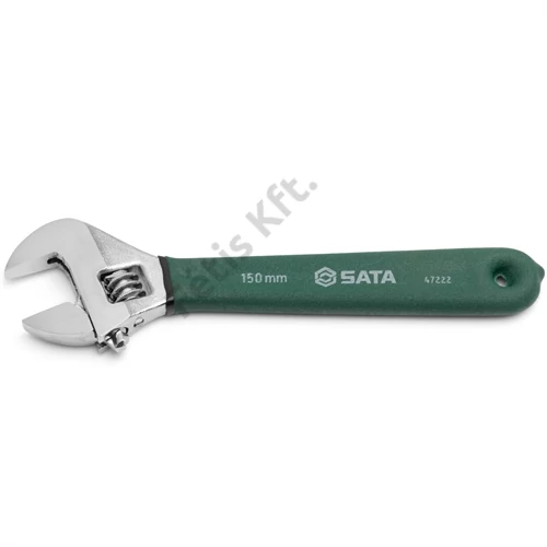 SATA mártott nyelű állítható villáskulcs 100mm (0-12.7 mm)