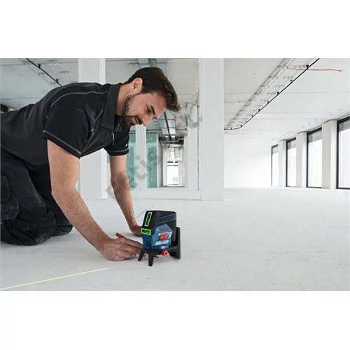 Bosch GCL 2-50 CG kombinált lézer zöld, L-Boxx + tartozék klt. (akku és elem nélkül)