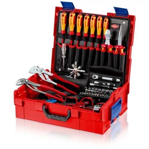 Knipex L-BOXX vízvezeték-szerelő szerszámkészlet 52 részes (Sänitar)