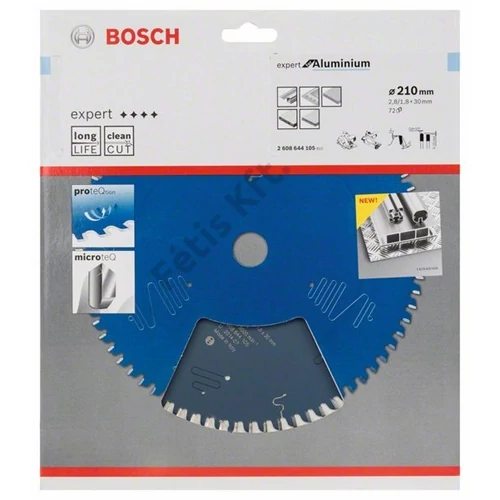 Bosch körfűrészlap 210x30/72 Expert for Aluminium