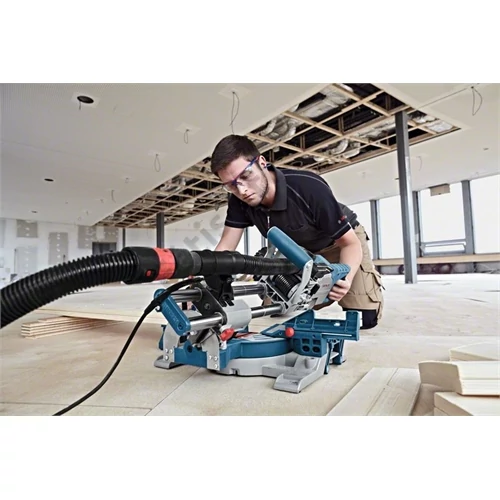 Bosch GCM 8 SJL sínes gérvágó fűrész 1600W 216mm