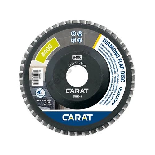 Carat gyémánt lamellás csiszolótányér 125mm K400