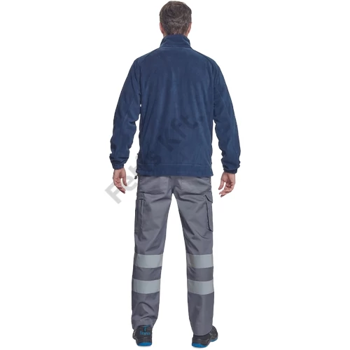 BHADRA fleece polár pulóver navy kék L