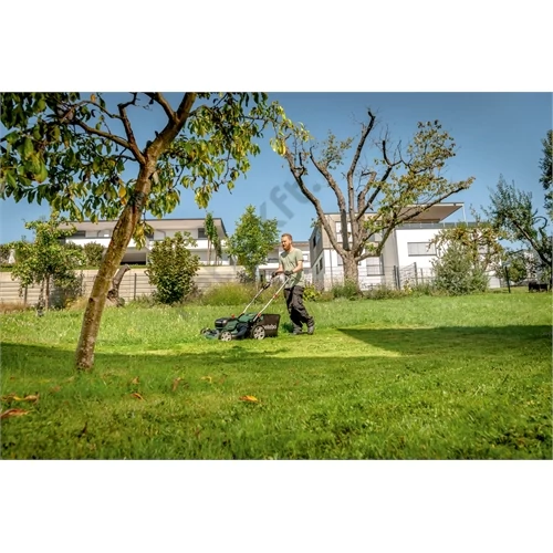 Metabo RM 36-18 LTX BL 46 akkus fűnyíró 2x5.2Ah + ASC 145 Duo töltő