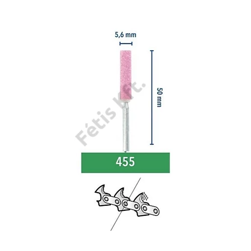 Dremel Láncfűrészélező köszörűkő 5.6 mm (455)