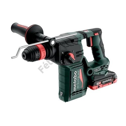Metabo KH 18 LTX BL 24 Q akkus kombikalapács 18V 2x LiHD, töltő ASC 55 + Quick cseretokmány, metaBOX 165 L