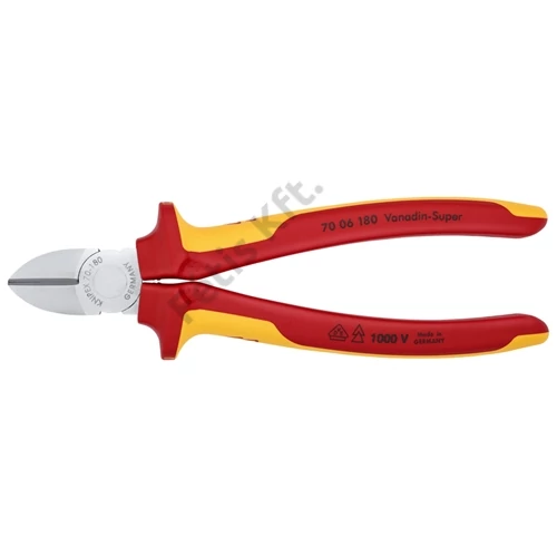 Knipex VDE oldalcsípő fogó 180mm