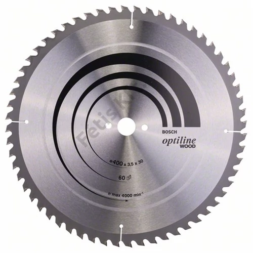 Bosch körfűrészlap 400x30/60 Optiline Wood