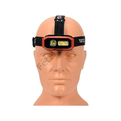 YATO Akkus LED fejlámpa 800 lumen mozgásérzékelős (YT-08594)