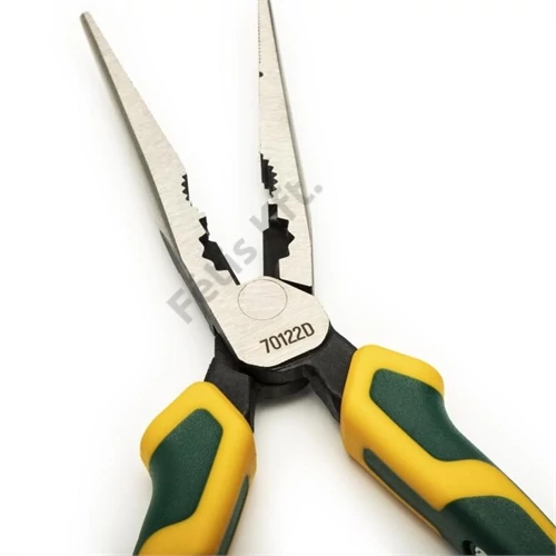 Sata erősített hosszúcsőrű fogó 200 mm ComfortGrip nyéllel