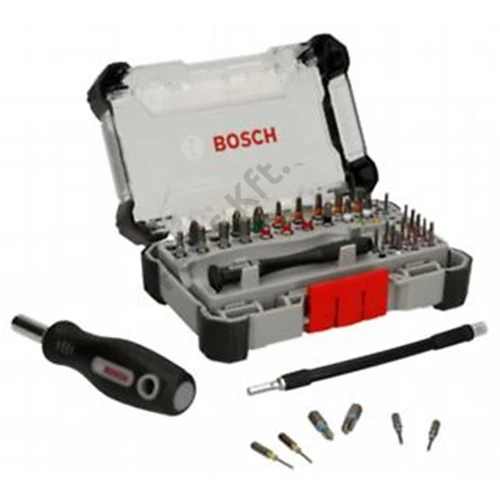 Bosch precíziós bit készlet 43 részes (display-ben)