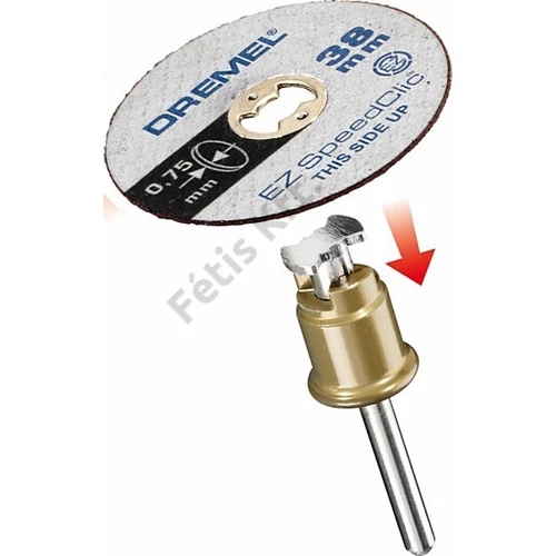 Dremel EZ SpeedClic: vékony vágókorongok. (SC409)