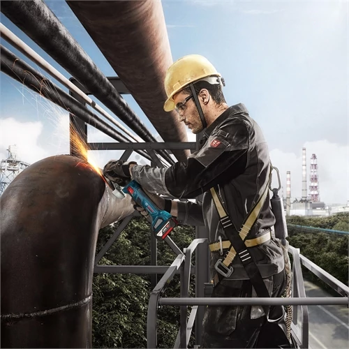 Bosch GWS 180-LI akkus sarokcsiszoló 125mm alapgép (akku és töltő nélkül)