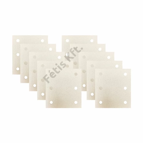 Makita tépőzáras csiszolólap 114x102mm P120 fehér (10db)