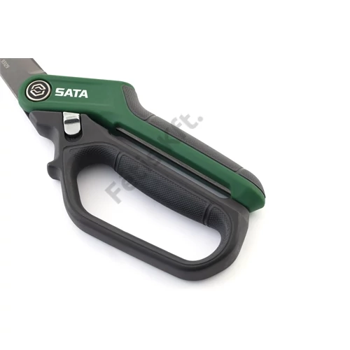 SATA általános célú erősített olló 100mm hosszú pengével, gumi markolattal