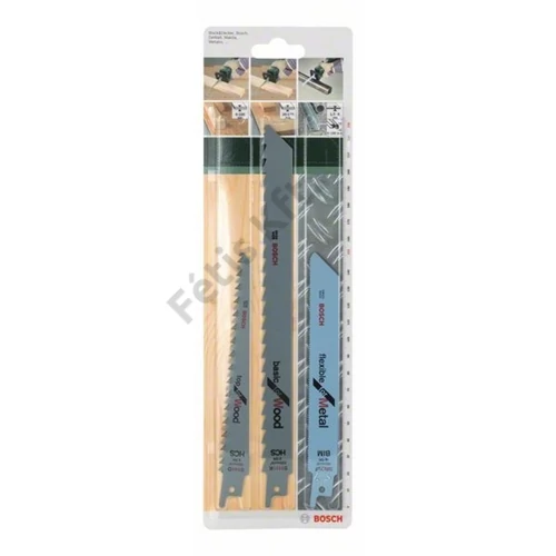 Bosch S926 CHF orrfűrészlap készlet 3 részes