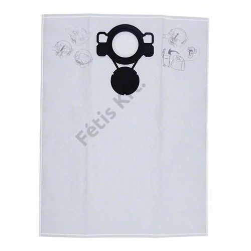 Bosch filc porzsák 5 db (GAS 15/20L)