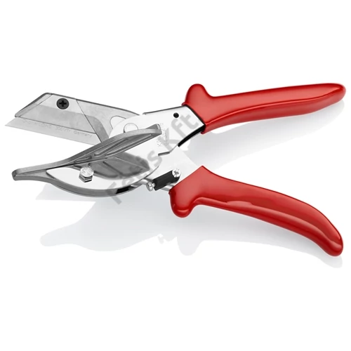 Knipex Sarokvágó olló műanyag- és gumiprofilokhoz krómozott 215 mm