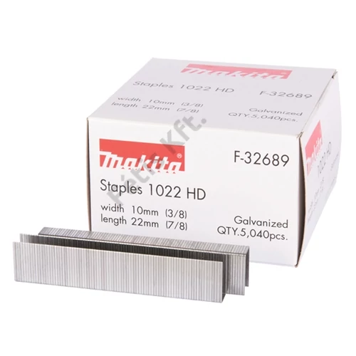 Makita tűzőkapocs 10x22 mm fényes