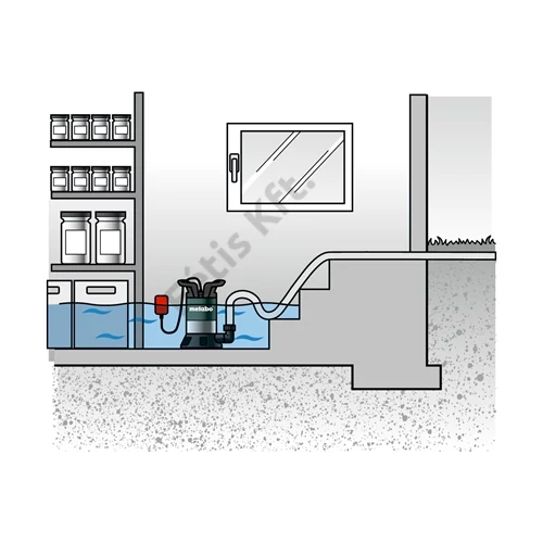 Metabo TP  6600 búvárszivattyú 250W