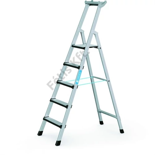 Zarges Comfortstep csavarozott élvédős lépcsőfokú állólétra 1x10 (Z600)