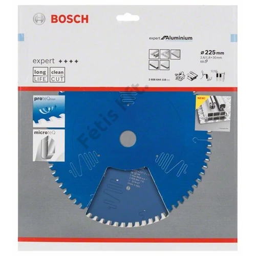 Bosch körfűrészlap 225x30/68 Expert for Aluminium
