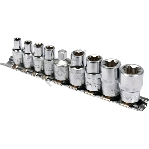 YATO Dugókulcs készlet 9 részes Torx 1/4