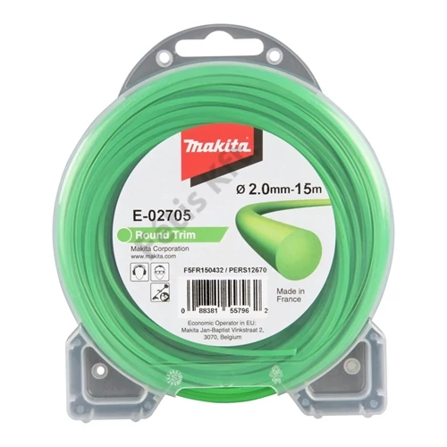 Makita damil kerek roundTRIM 2.0mm x 15m