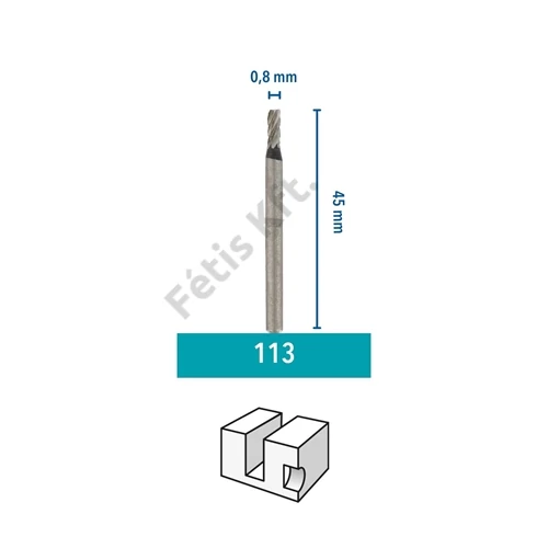 Dremel Gravírozószár 1.6 mm (113)