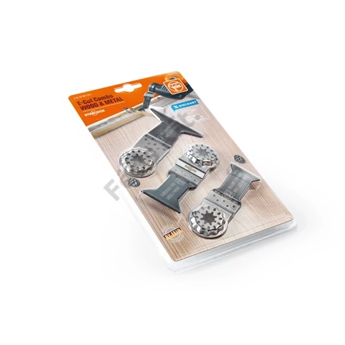 Fein E-Cut Starlock fűrészlap készlet 3 részes fa+fém
