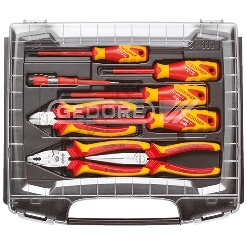 Gedore VDE szerszámkészlet, 8 részes i-BOXX® 72 tartóban (1101-003 VDE)