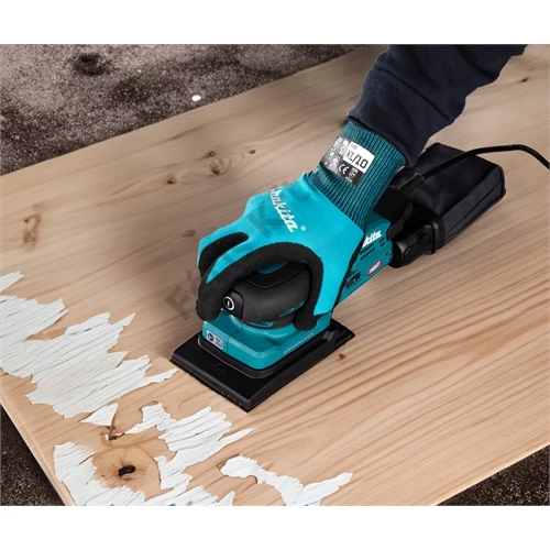 Makita BO005CGZ 40Vmax XGT Li-ion BL AWS 80x130 mm rezgőcsiszoló V, 3 mm (akku és töltő nélkül)