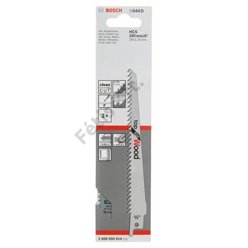 Bosch S644D orrfűrészlap /2db