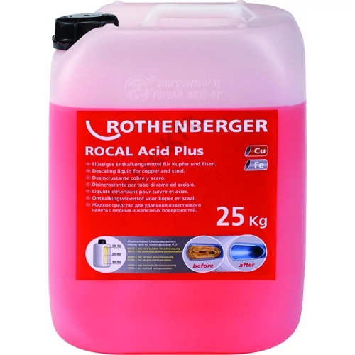 Rothenberger Royal Acid Plus vízkőmentesítő vegyszer 25kg