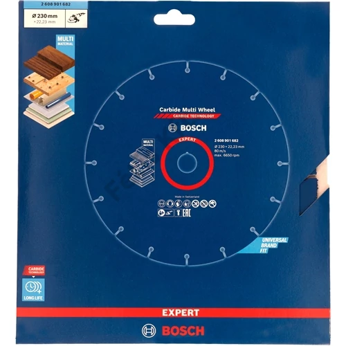 Bosch Expert karbid multi vágókorong 230mm