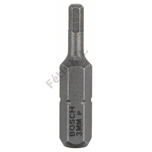 Bosch extra kemény bit HEX3, 25 mm, 3 db