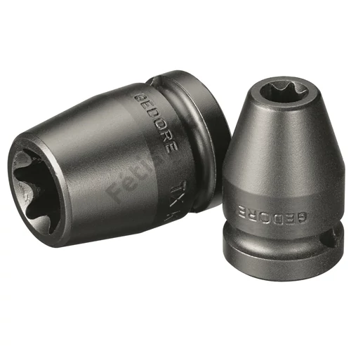 Gedore gépi TORX dugókulcs betét 1/2