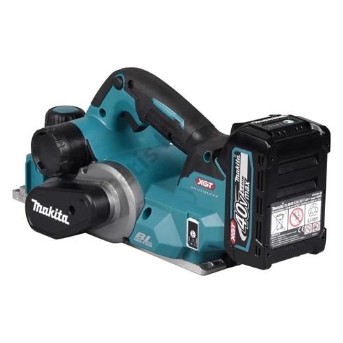 Makita KP001GZ 40Vmax XGT Li-ion BL AWS 82mm gyalu (akku és töltő nélkül)